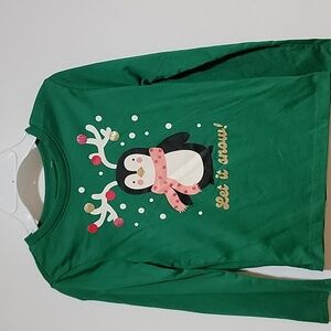 Let it Snow penguin longsleeve